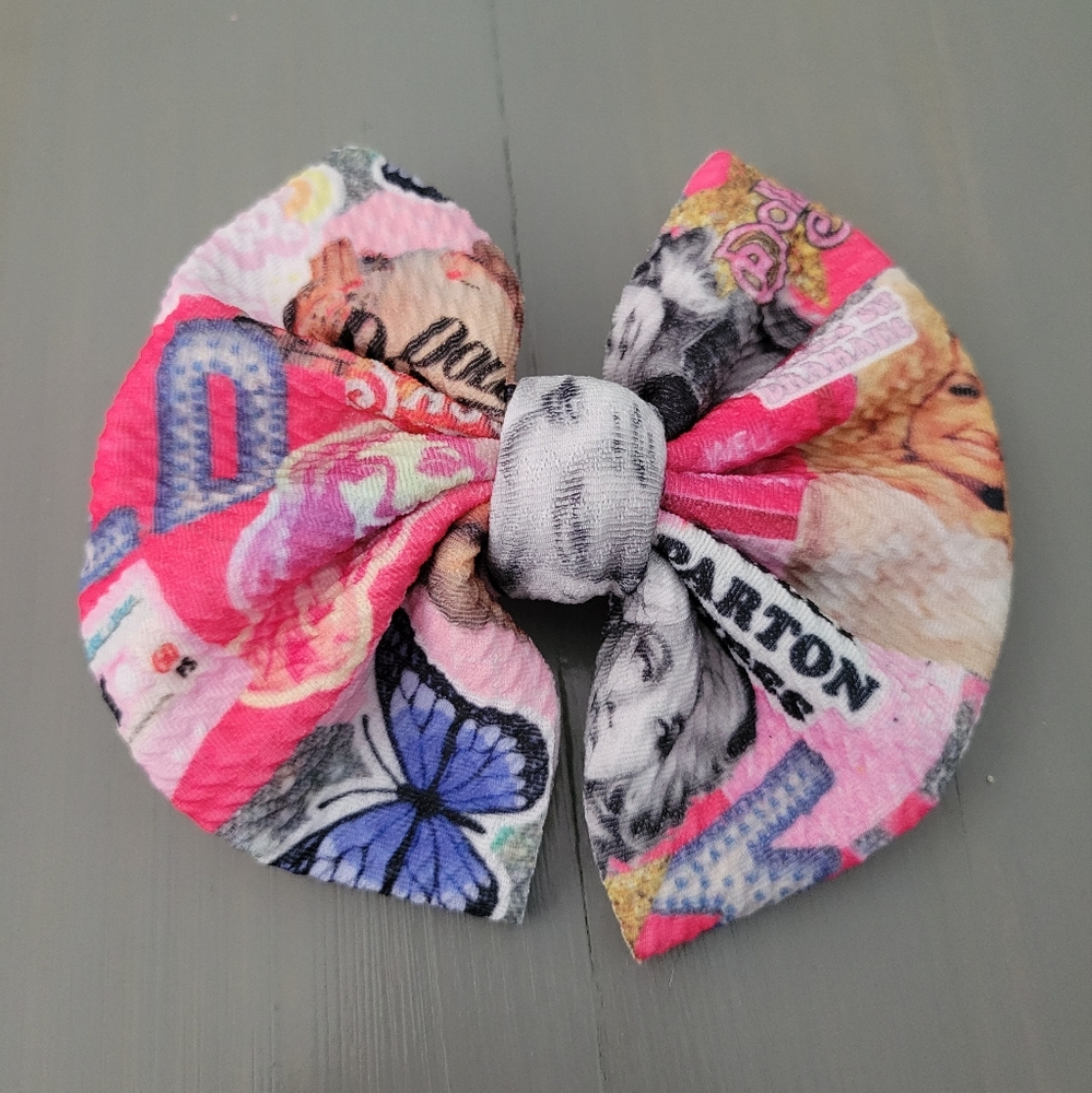 Dolly Parton Hair Bow Girls Accessory